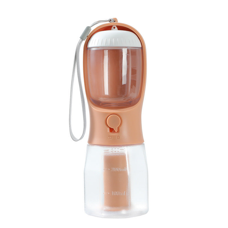 3-in-1 Dog Travel Water Bottle | Food & Waste Bag Holder | Pawmeet