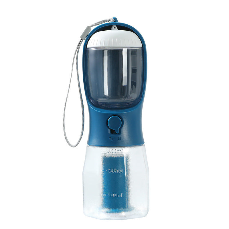 3-in-1 Dog Travel Water Bottle | Food & Waste Bag Holder | Pawmeet