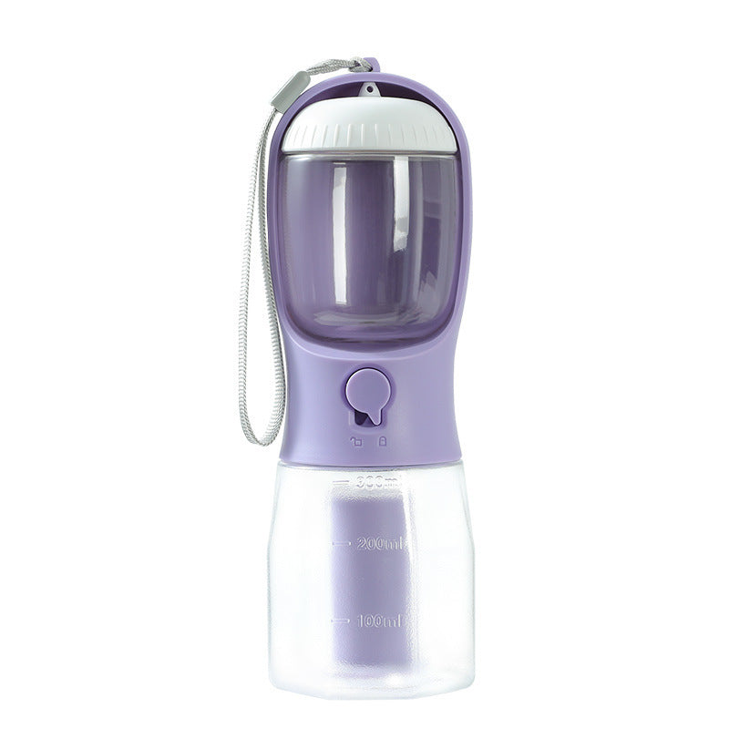 3-in-1 Dog Travel Water Bottle | Food & Waste Bag Holder | Pawmeet