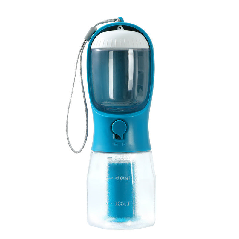 3-in-1 Dog Travel Water Bottle | Food & Waste Bag Holder | Pawmeet