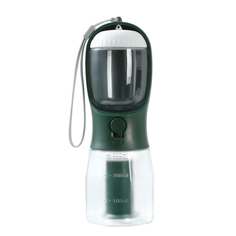 3-in-1 Dog Travel Water Bottle | Food & Waste Bag Holder | Pawmeet