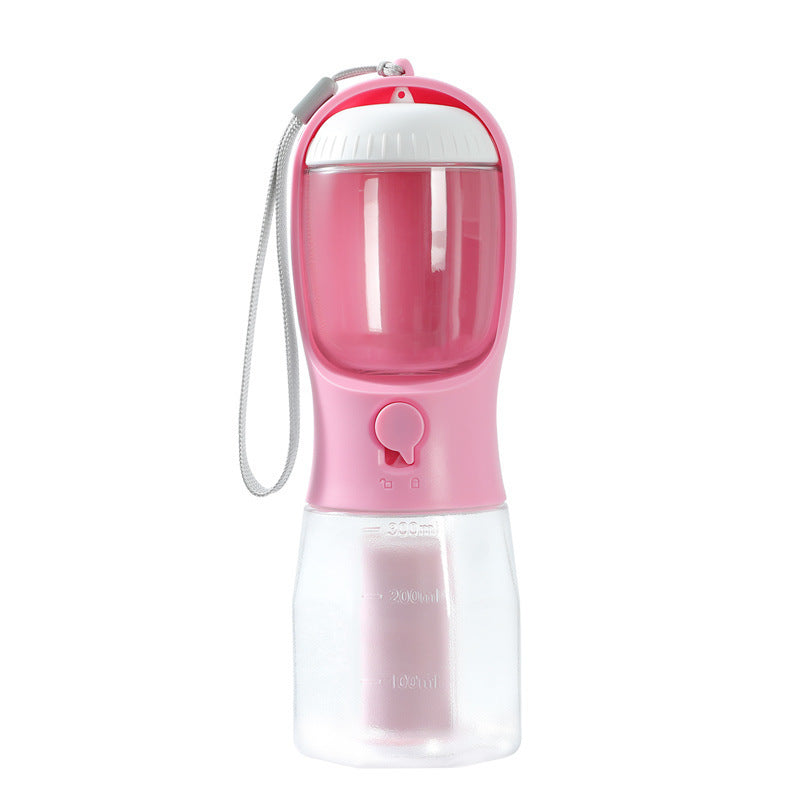 3-in-1 Dog Travel Water Bottle | Food & Waste Bag Holder | Pawmeet